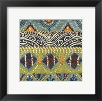 Eastern Textile II Framed Print