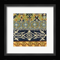 Eastern Textiles IV Framed Print