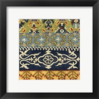 Eastern Textiles IV Framed Print