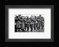 British 55th Division Gas Casualties April 10,1918 Fine Art Print