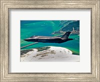 First F-35 Headed for USAF Service Fine Art Print