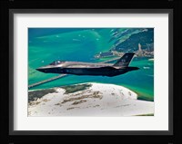 First F-35 Headed for USAF Service Fine Art Print