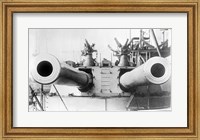 HMS Dreadnought Guns LOCBain Fine Art Print