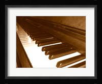 Klavier Tastatur Fine Art Print