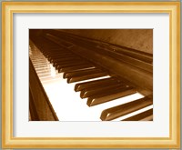 Klavier Tastatur Fine Art Print