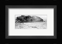 Mark IV Tank Exploded Fine Art Print
