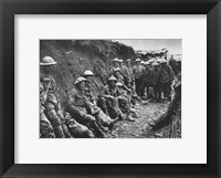 Royal Irish Rifles Ration Party Somme July 1916 Fine Art Print