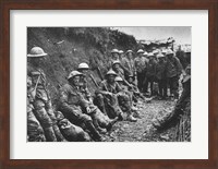 Royal Irish Rifles Ration Party Somme July 1916 Fine Art Print
