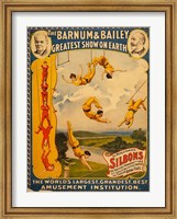 Trapeze Artists, Barnum & Bailey, 1896 Fine Art Print