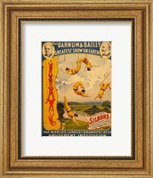 Trapeze Artists, Barnum & Bailey, 1896 Fine Art Print