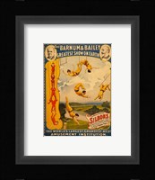 Trapeze Artists, Barnum & Bailey, 1896 Fine Art Print
