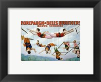 Trapeze Artists 1899 Fine Art Print