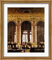 William Orpen - The Signing of Verailles Treaty Fine Art Print