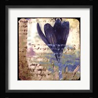Blooming Purple I Framed Print
