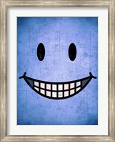 Hang up a Smile (blue) Fine Art Print