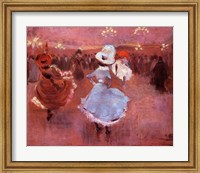 Jean-Louis Forain Can-Can Dancers Fine Art Print