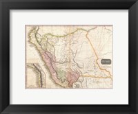 1818 Pinkerton Map of Peru Fine Art Print
