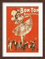 Bon-Ton Burlesquers Vertical Fine Art Print