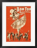 Bon-Ton Burlesquers Vertical Fine Art Print