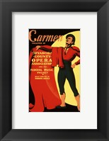 Carmen Matador Playbill 1939 Fine Art Print
