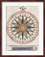 Guillaume Brouscon Compass France, 1543 Fine Art Print