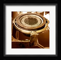 HMS Belfast - Admiral's Bridge Compass Fine Art Print