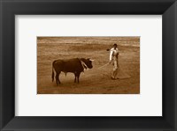 Matador and Bull Fine Art Print
