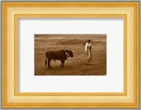 Matador and Bull Fine Art Print