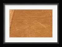 Nazca Lines Design Framed Print