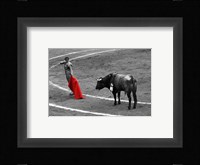 Red Matador I Framed Print