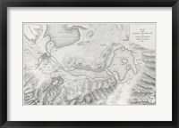 Schieble Mexican War Map Fine Art Print