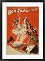 Bon-Ton Burlesquers With Server Fine Art Print