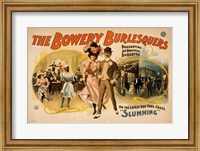 The Bowery Burlesquers Fine Art Print