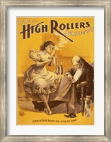 Dining a High Roller Girl After the Show Fine Art Print