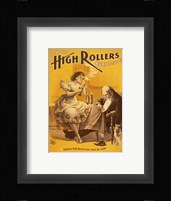 Dining a High Roller Girl After the Show Fine Art Print