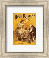 Dining a High Roller Girl After the Show Fine Art Print