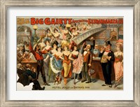 Big Gaiety's Spectacular Extravaganza Co. Fine Art Print