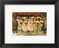 The Gaiety Dancers Fine Art Print