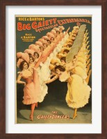 Big Gaiety's Spectacular Extravaganza - The Gaiety Dancers Fine Art Print