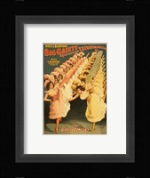 Big Gaiety's Spectacular Extravaganza - The Gaiety Dancers Fine Art Print