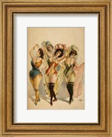 The Gaiety Dancers Fine Art Print