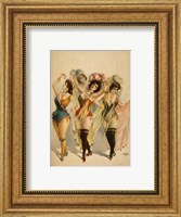 The Gaiety Dancers Fine Art Print