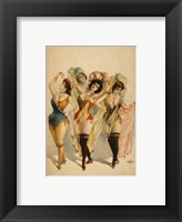 The Gaiety Dancers Framed Print