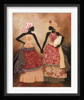 Village Women I Fine Art Print