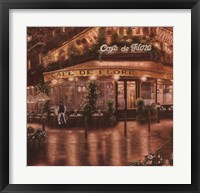 Cafe De Flore Fine Art Print