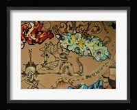 Graffiti Skulls Fine Art Print