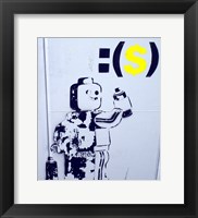 Leggo Man Graffiti - Israel Fine Art Print