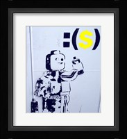 Leggo Man Graffiti - Israel Fine Art Print
