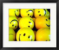 Smiley Face Balls Fine Art Print