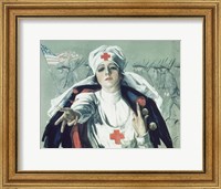 Red Cross Nurse Fine Art Print